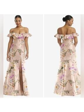 Alfred Sung Womems Floral party dress size 6